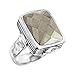 Silpada 'Amarillo' Pyrite and Sterling Silver Ring, Size 7, Size 7