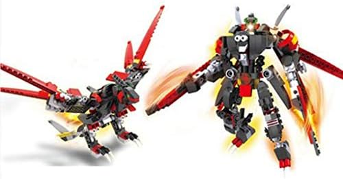NYDZDM Stitching Toy 2-in-1 Deformation Machine Armor Deformation Robot (color : Two in one A)