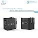 Elzo Quick Charge 3.0 18W USB Wall Charger Adapter Fast Portable Charger With A 3.3ft Rapid Quick Charge Micro USB Cable For Samsung Galaxy/Note, LG Flex2/V10/G4, Nexus 6, Motorola Droid/X, Black
