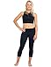 Delfin Spa Women's Mineral Infused Exercise Capris - Petite Thru Plus