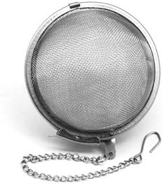 Krome 3" Stainless Steel Mesh Hops & Tea Ball, Tea Strainers, Hops Strainer Filters, Hops Infuser Strainers - C6513
