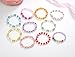 PinkSheep Easter Basket Essentials:Easter Basket Stuffers With Bracelets for Kids Girls, Colorful Pre Plastic Eggs for Kids, Easter Gifts