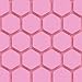 Fintie Silicone Case for Amazon Fire HD 10 (Compatible with 7th and 9th Generations, 2017 and 2019 Releases) - [Honey Comb Series] [Kids Friendly] Light Weight Shock Proof Back Cover, Pink