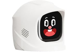 ROUASD AI Car Robot Dashboard Buddy with 60+ Animated Expressions, Smart Driving Companion with Magnetic Mount, Rechargeable 