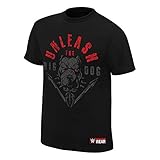 Roman Reigns Unleash The Big Dog Youth T-Shirt Black Large