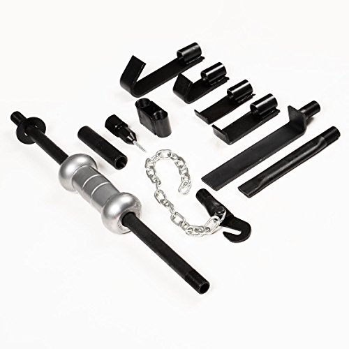 13PC Dent Puller w/10lbs Slide Hammer Auto Body Truck Repair Tool Kit Heavy Duty Victor Brazing Pcs Oxy Soldering And Portable BESTChoiceForYou - Thumbnail 2