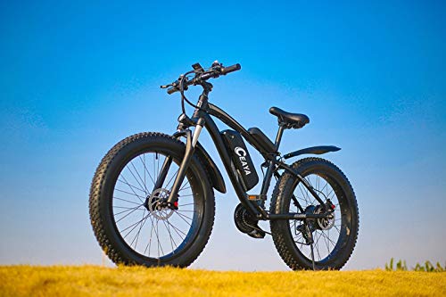 CEAYA Electric Bikes for adults, E bikes for men, Fat Tire Electric Bike With 4.0 * 26,Electric Mountain Bike with Back… - Image 3