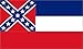 Polyester USA Mississippi Flag, 3x5-Feet