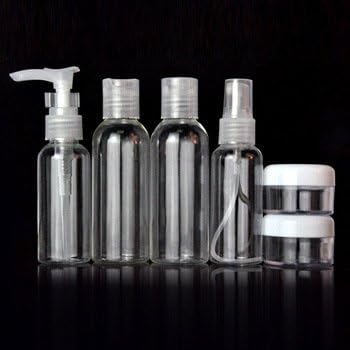 LSW TSA Compliant Travel Sized Liquid Containers Set with Travel Essentials