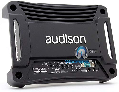 SR 1D - Audison Monoblock 640W RMS Power Amplifier with Crossover (Certified Refurbished)