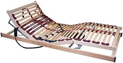 Prosanvita Elektro Lattenrost Maru El Motorisch Verstellbar Gerauscharme Motoren Bequem Per Fernbedienung Steuerbar Grosse 120x200 Amazon De Kuche Haushalt