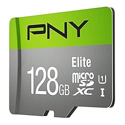 PNY 128GB Elite Class 10 U1 microSDXC Flash Memory