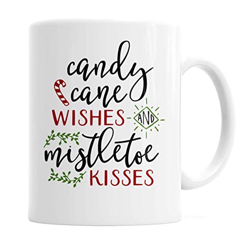 Christmas Coffee Mug 11 oz. Candy Cane