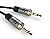 Gator Cable Premium Auxiliary Cord 3.5 mm male to 3.5 mm male Gold plated connectors oxygen free copper wire aluminum alloy metal housing case