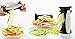 Premium Vegetable Spiralizer Bundle - New 4-Blade Spiral Slicer with Ceramic Peeler - Zucchini Pasta Spaghetti Maker