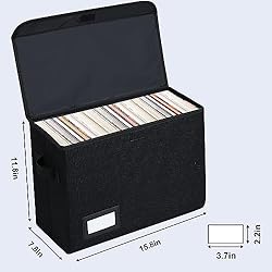EOOUT 2pcs Comic Book Storage Box, Collapsible