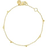 gorjana - Amour Bracelet 6 1/2" to 7" - 18k Gold Plated for Women | Layering with Other Jewelry - Elegant and Romantic Design - Adjustable for Perfect Fit - Ideal for Gifting Occasions