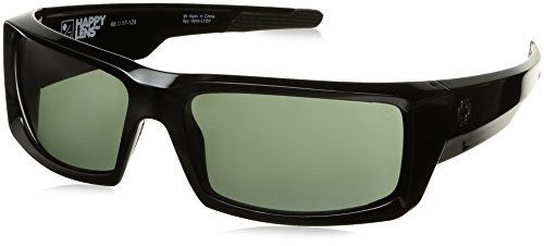 Spy Optic General Flat Sunglasses, Black/Happy Gray/Green, 60 mm