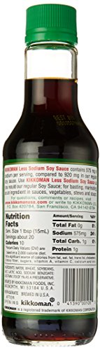 Kikkoman Low Sodium Soy Sauce, 10 oz - Image 4