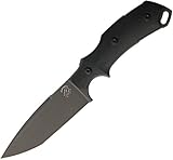 Bastinelli Creations RED V2 Fixed Blade Black PVD