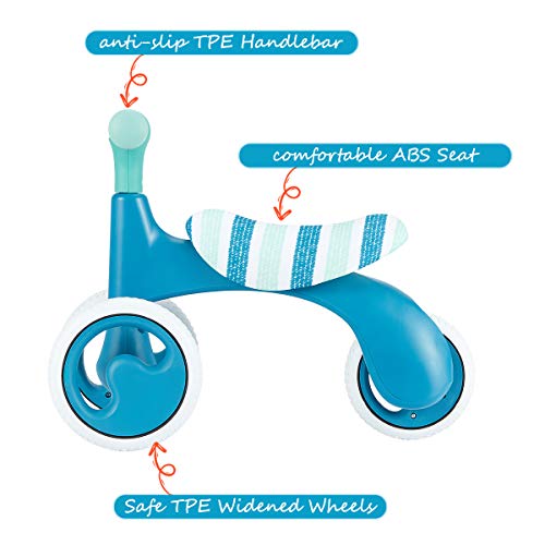 YOLENY Baby Balance Bike, Adjustable Baby Bicycle for 1 Year Old