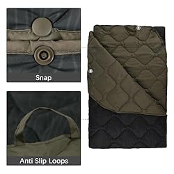 LOOGU Camo Blanket Waterproof Poncho Liner for