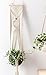 Mkono Macrame Plant Hanger Hanging Planter with Bead Wall Art Home Decor 46 inches