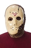 Rubie's Costume Co. Men's Friday The 13th Part 7: New Blood, Jason Voorhees Deluxe Overhead mask, Brown, One Size