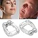 Anti Snore nose clip, Silicone Magnetic Anti Snoring Mini Nose Clips, Wonderful Sleeping Aid for Men and Women, 2 Pieces