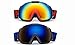 Cloud 9 Professional Adult Snow Goggles Wildcat Anti-Fog Dual Lens Wide Angle