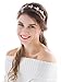 Unicra Wedding Headband for Bride-Bridal Greek Goddess Headpiece for Wemen Leaf Branch Dainty Bridal Hair Crown Head Dress Boho Alice Band