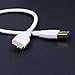 NewLobo(TM) Ultra Slim Extra Short 1 feet 0.3M USB 3.0 Superspeed Data Sync & Charging Cable for Samsung Galaxy S5 / Galaxy Note 3 N9000 N9002 N9005 Note III(1 feet)
