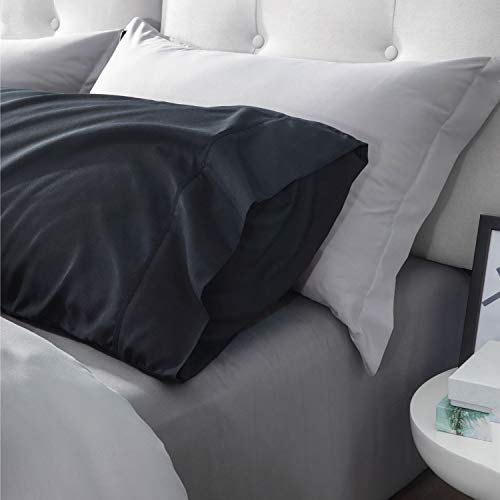 Bedsure Black Body Pillow Cover Black Body Pillow Case Super Soft And Cozy Envelope Closure Wrinkle Fade Stain Resistant Queen Full Black 20 54 Inch Microfiber Pricepulse