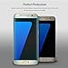 Ringke Screen Protector Compatible with Galaxy S7 Edge Invisible Defender Full Coverage (2-Pack) Edge to Edge Curved Side Coverage Case Compatible Super Thin HD Clearness Film