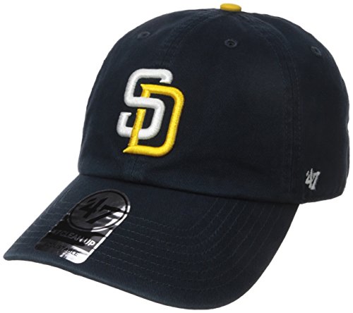 MLB San Diego Padres '47 Clean Up Adjustable Hat, One Size, Home Color