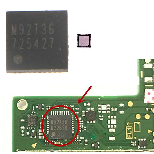 Deal4GO M92T36 USB-C Power Charging Control IC Chip Replacement for Nintendo Switch & Switch OLED Motherboard - Thumbnail 5