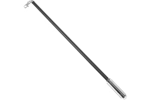 NULYLU Aluminum Alloy Curtain Pull Wand Lightweight Manual Drapery Opener for Easy Curtain Operation Modern Design Convenient