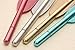 4PC Kawaii Feather Gel Ink Rollerball Pens, SUPPION Creative Stationery Student Gift 0.38mm