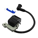 TC-Motor Aftermarket Replacement Ignition Coil For Stihl FS38 FS45 FS46 FS55R FS55RC KM55 HL45 KM55R FS45C FS45L FS55C FS55T FC55 Trimmers And Cutters Replace OEM Number 4140 400 1308