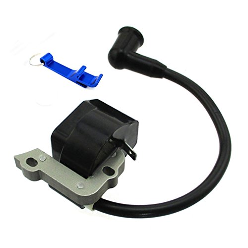 TC-Motor Aftermarket Replacement Ignition Coil For Stihl FS38 FS45 FS46 FS55R FS55RC KM55 HL45 KM55R FS45C FS45L FS55C FS55T FC55 Trimmers And Cutters Replace OEM Number 4140 400 1308