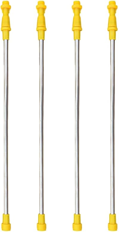 Toddmomy Stainless Steel Sprayer Pole Extension Wand for Garden Sprayers