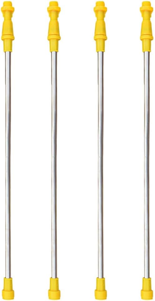 Toddmomy Stainless Steel Sprayer Pole Extension Wand for Garden Sprayers