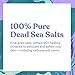 ASUTRA Invigorating and Therapeutic Foot Soak + Pedicure Pumice Stone (Dead Sea Salt w/Tea Tree & Lavender Oils), 16 oz - Helps to Soften Calluses, Corns, and Cracked Feet
