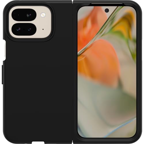 Otterbox Thin Flex Coque pour Google Pixel 9 Pro Fold, Antichoc, Anti-Chute, élégant, Coque de Protection en Deux pièces, testé Selon Les Normes Militaires, pour téléphones Pliables, Noir