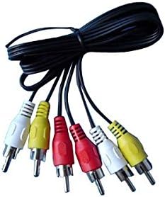 1.5m 3 RCA To 3 RCA Speaker Wire Audio Home Cinema Stereo Lead Electronics Hi-Fi