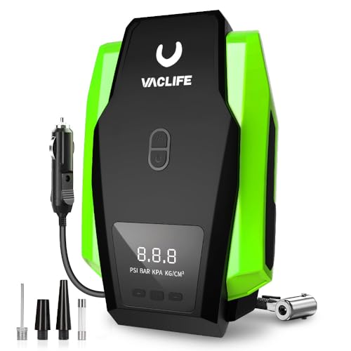 VacLife Tire Inflator Portable Air Compressor - Air