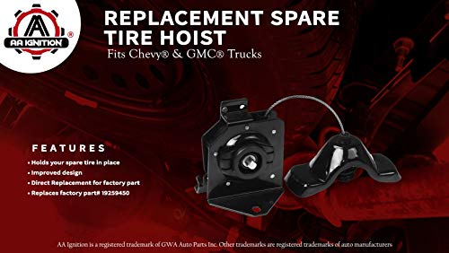 1 Replacement+Spare+Tire+Hoist+Silverado