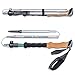 Cnoc Outdoors Vertex Compact and Ultralight Collapsible Carbon Hiking and Trekking Poles, Cork Handle, Pair