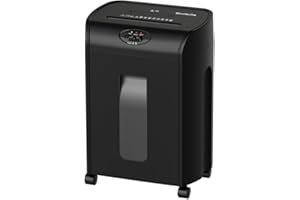 Paper Shredder for Home, 15-Sheet Cross Cut with 18L Pull Out Basket, P-4 Security Level, 3-Mode Design Shred Paper and CD/Cr