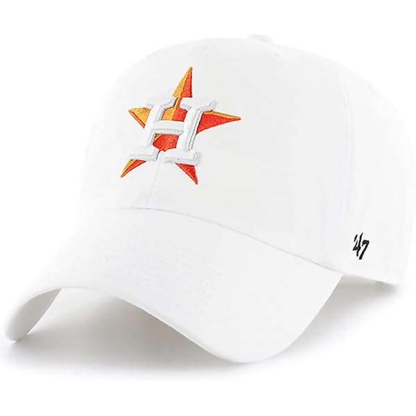 47 Houston Astros Clean Up Dad Casquette Bleu Marine/logo Du Stade Cooperstown